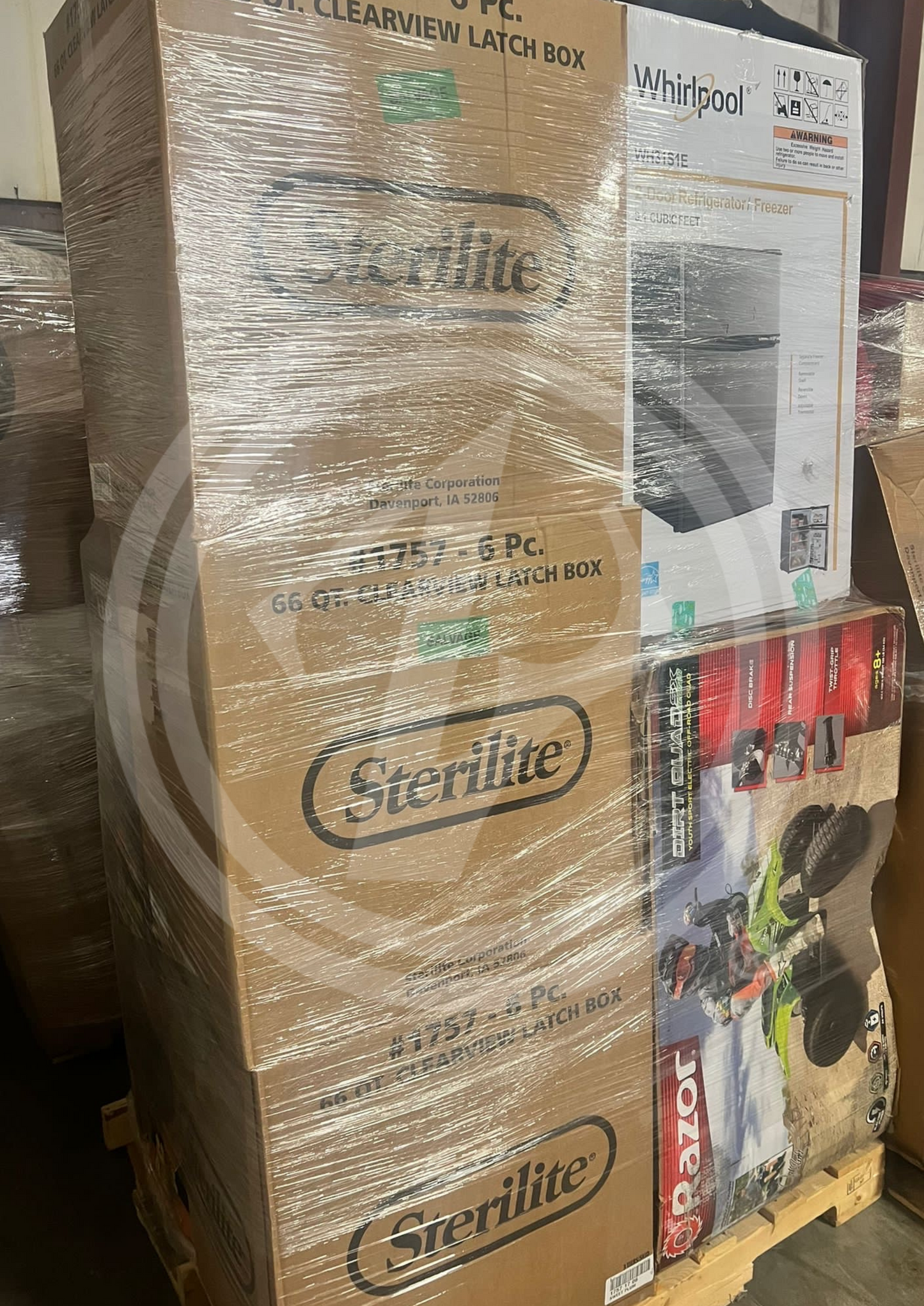 Purchase TGT general merchandise truckloads featuring a mix of home goods, kids' toys, electronics, furniture, and clothing from Zapps Wholesale.