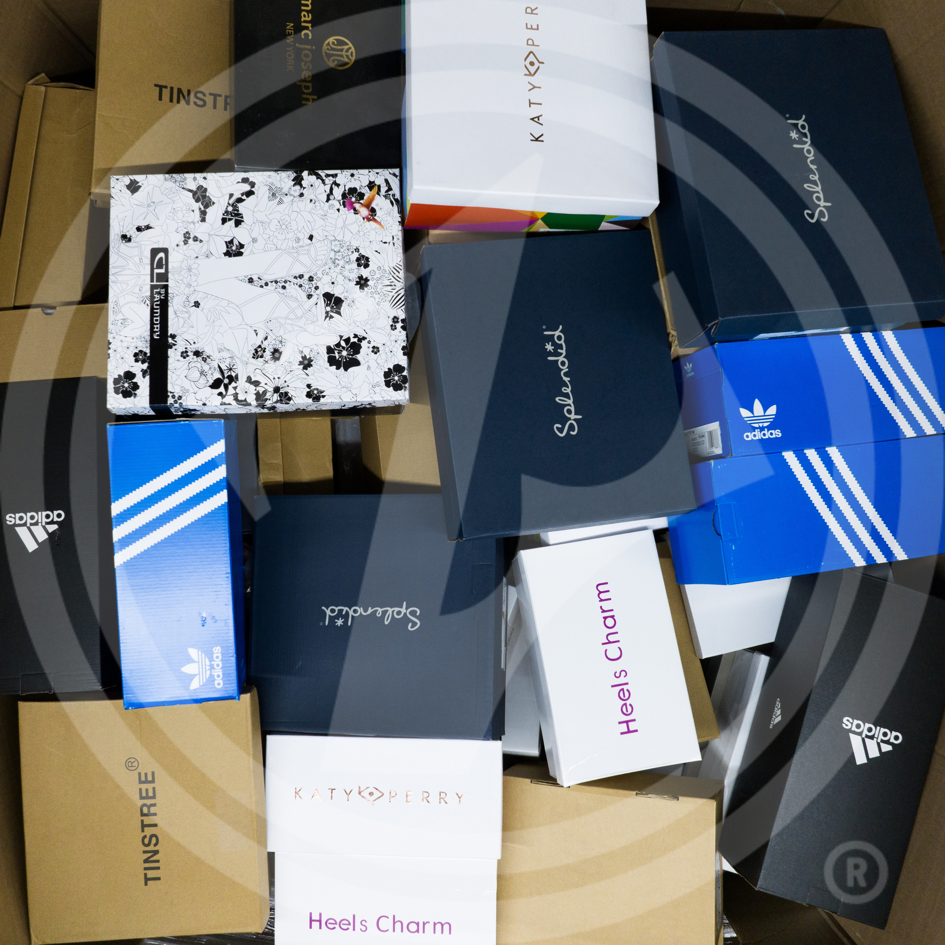 Purchase AMZ Shoes truckloads featuring a mix of large name brands, including Adidas, Dr. Scholl's, Polo, Nike, Clarks, Puma, Reebok, and more from Zapps Wholesale.