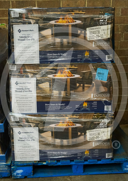 Purchase Sam's Club general merchandise truckloads featuring a mix of home goods, kids' toys, electronics, furniture, and clothing from Zapps Wholesale
