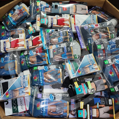 Purchase TGT multipack truckloads featuring t-shirts, tank tops, underwear, and socks from Zapps Wholesale.